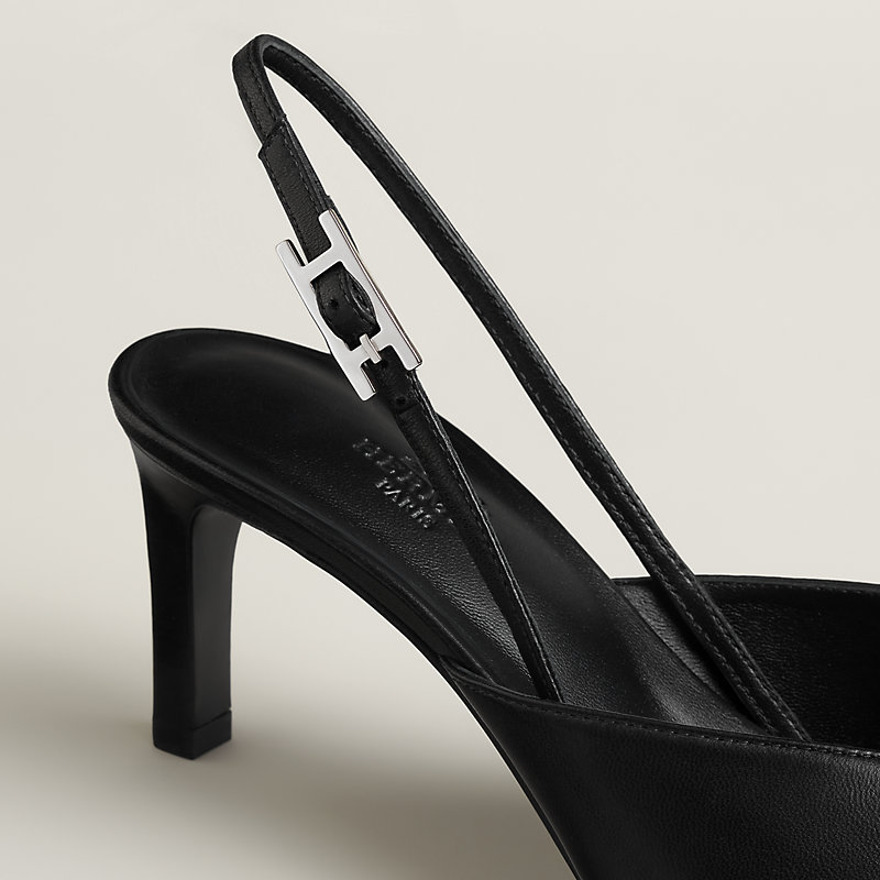【未使用】HERMES ガブリエラ シェーヌグルメット スリングバック　パンプス パンプス 《ニコレッタ》 70 | Hermès - エルメス-公式サイト